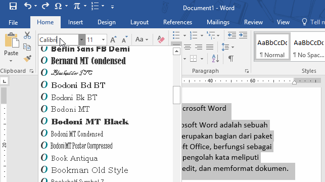 5 Cara Praktis dan Efektif Cara Mengubah Font di Microsoft Word Agar Dokumen Anda Profesional