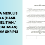 7 Rahasia Cara Membuat Hasil dan Pembahasan Skripsi yang Pasti Lolos Revisi Dosen 2026 7 Rahasia Cara Membuat Hasil dan Pembahasan Skripsi yang Pasti Lolos Revisi Dosen 2026