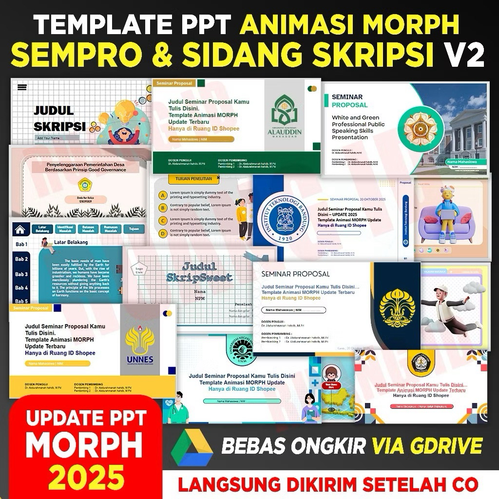 7 Rahasia Cepat Buat PPT Skripsi yang Memukau Dosen Tanpa Perlu Desain Rumit di 2026