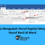 7 Rahasia cara cepat mengubah huruf kapital di word yang selama ini jarang diketahui orang