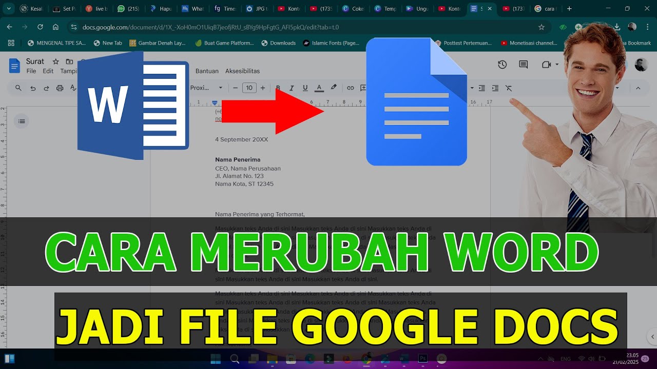 Ternyata Ini 5 Cara Mengubah Word ke Google Docs dengan Cepat Agar Pekerjaan Lebih Mudah