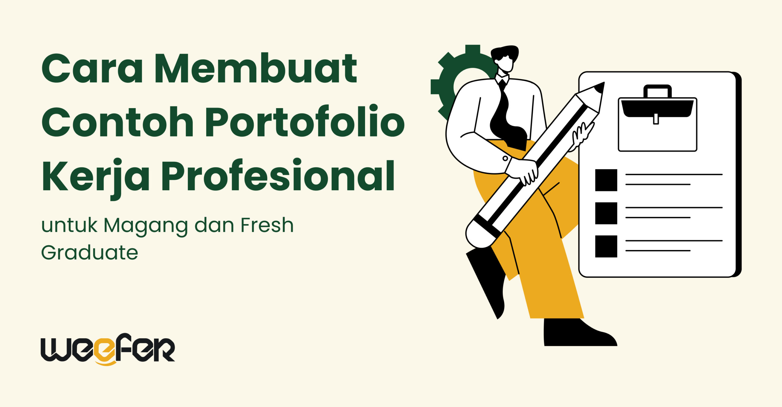 Cara Membuat Contoh Portofolio Kerja Profesional untuk Magang dan Fresh