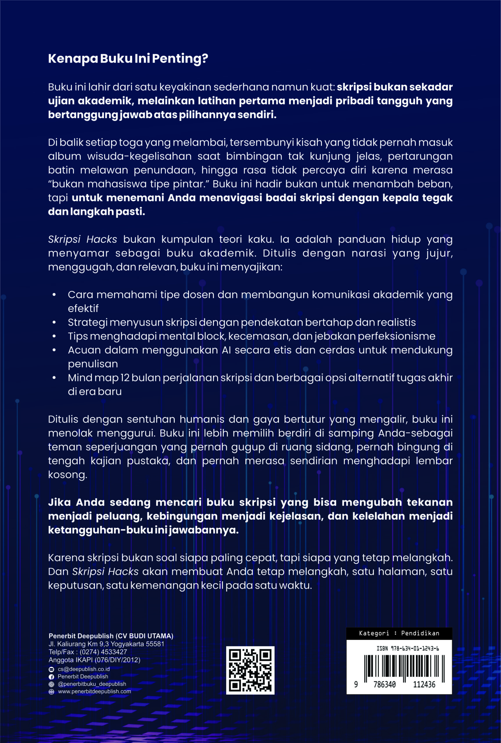 Buku Skripsi Hacks Cara Mudah Menulis Skripsi - Deepublish Store Buku Skripsi Hacks Cara Mudah Menulis Skripsi - Deepublish Store