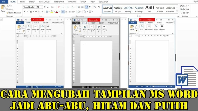 Trik Efisiensi Kerja: Cara Mengubah Tampilan Word Menjadi Putih Hanya 3 Langkah