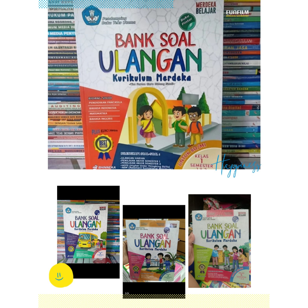 Jual BANK SOAL ULANGAN KURIKULUM MERDEKA KELAS 1 2 4 5 SD Shopee
