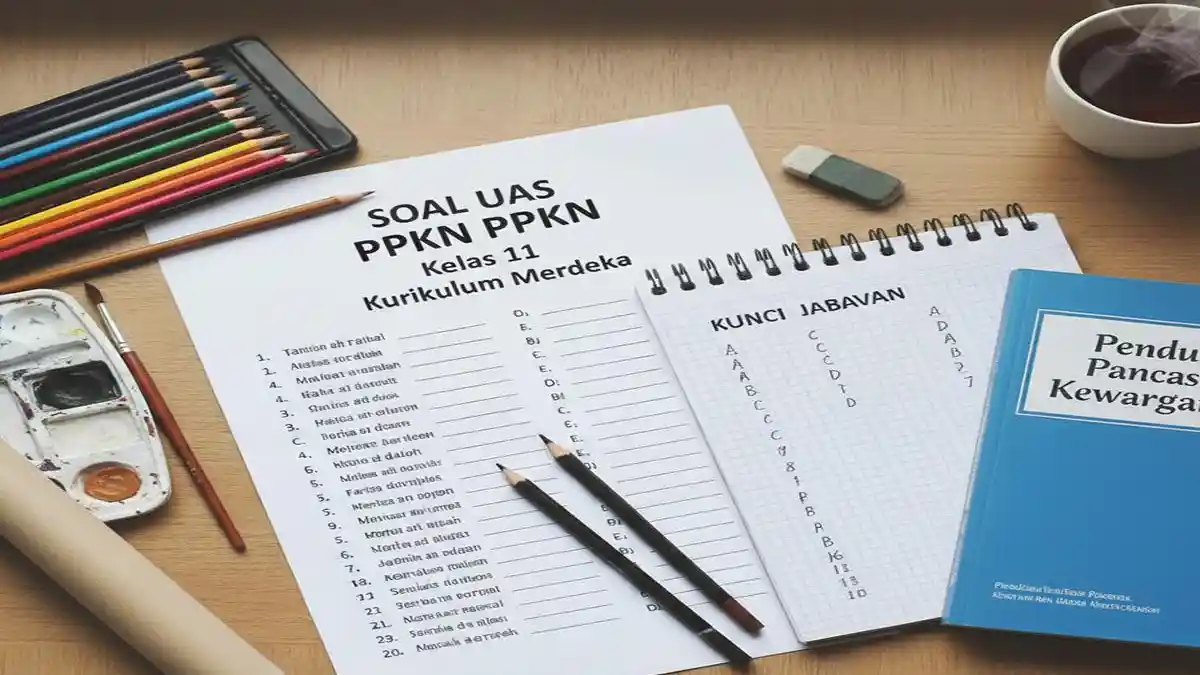 Jawaban dan Soal UAS PPKN Kelas 11 Kurikulum Merdeka Persiapan Ujian