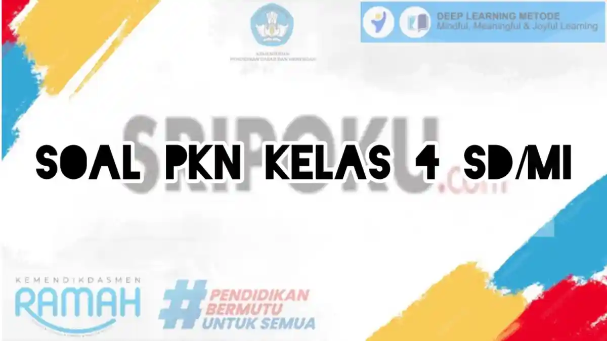 20 Soal Ulangan PKN Kelas 4 SD Semester 1 Kurikulum Merdeka Lengkap