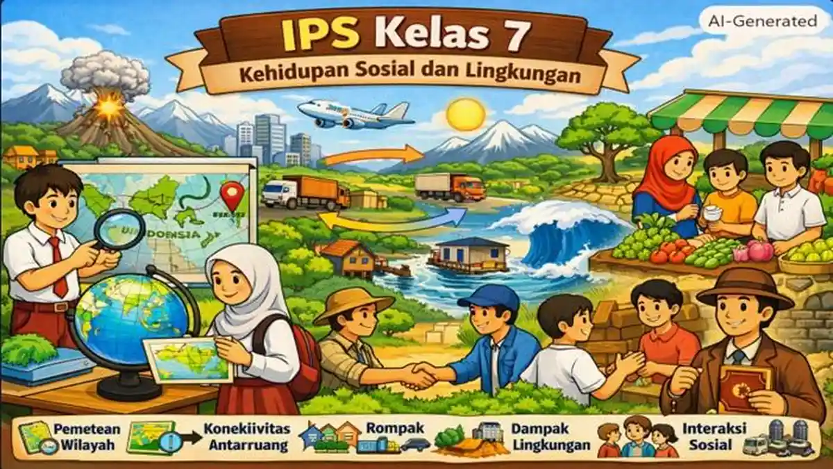Contoh Soal HOTS IPS Kelas 7 SMP Materi Tema I Kehidupan Sosial dan Contoh Soal HOTS IPS Kelas 7 SMP Materi Tema I Kehidupan Sosial dan