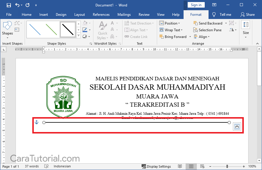 7 Rahasia Cara Membuat Garis Kop Surat di Word 2016 yang Wajib Tahu Sebelum Terlambat 7 Rahasia Cara Membuat Garis Kop Surat di Word 2016 yang Wajib Tahu Sebelum Terlambat