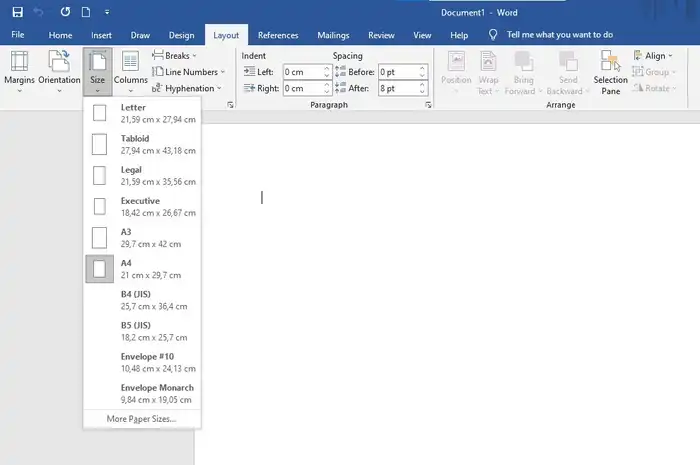 7 Rahasia Cara Mengubah Ukuran Kertas di Microsoft Word Menjadi CM Sebelum Terlambat 7 Rahasia Cara Mengubah Ukuran Kertas di Microsoft Word Menjadi CM Sebelum Terlambat