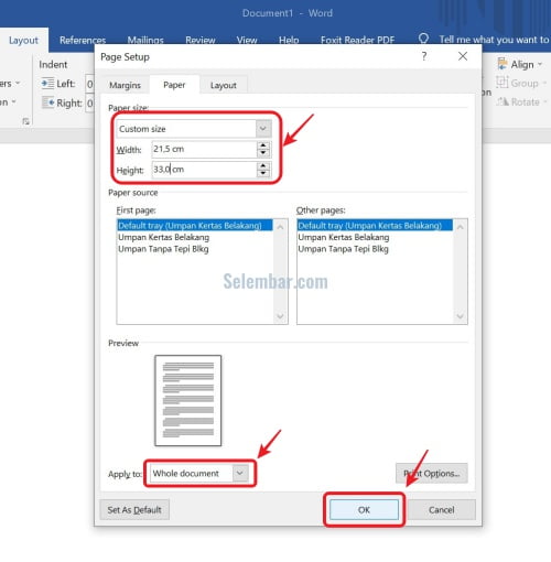 7 Rahasia Cara Mengubah Ukuran Kertas di Word Menjadi F4 Wajib Tahu Sebelum Salah Pilih 7 Rahasia Cara Mengubah Ukuran Kertas di Word Menjadi F4 Wajib Tahu Sebelum Salah Pilih
