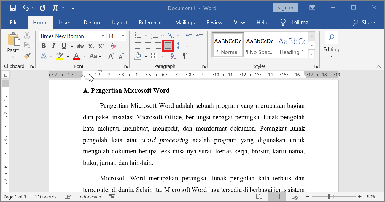 Cara Cepat Justify untuk Mengubah Identasi MS Word yang Jarang Diketahui, Ternyata Semudah Ini Cara Cepat Justify untuk Mengubah Identasi MS Word yang Jarang Diketahui, Ternyata Semudah Ini