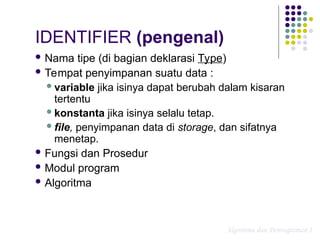 Mata Kuliah Programa komputer 04 Tipe Data ppt