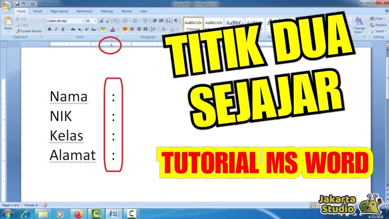Menata Tempat Duduk Ruang Tamu dan Cara Bikin Titik Dua Sejajar di Word Sebelum Terlambat Menata Tempat Duduk Ruang Tamu dan Cara Bikin Titik Dua Sejajar di Word Sebelum Terlambat