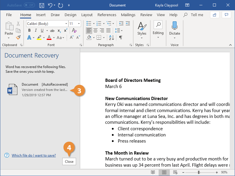 Terbukti 7 Langkah cara memunculkan document recovery word Sebelum Hilang Selamanya