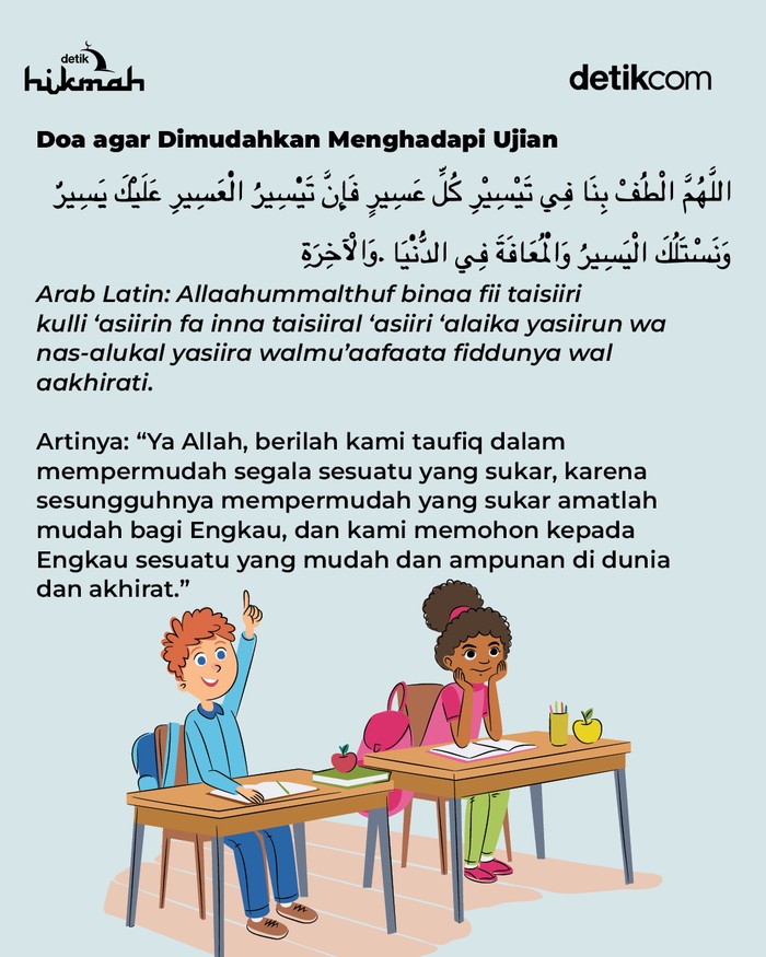 Doa untuk Anak yang Sedang Ujian Sekolah