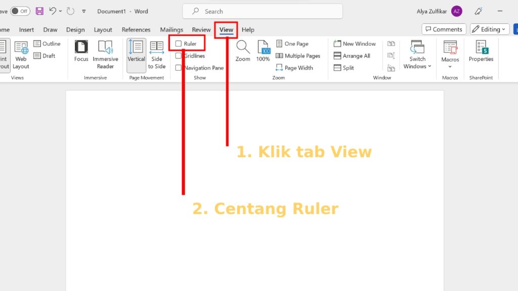 Ternyata Selama Ini Salah, Ini Cara Mengaktifkan Ruler di Word yang Jarang Diketahui Sebelum Terlambat Ternyata Selama Ini Salah, Ini Cara Mengaktifkan Ruler di Word yang Jarang Diketahui Sebelum Terlambat