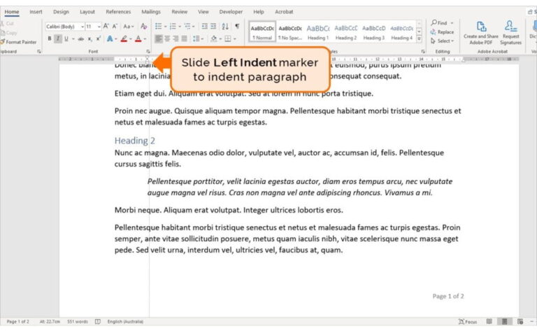 6 Cara Membuat Paragraf Menjorok di Word Otomatis Manual