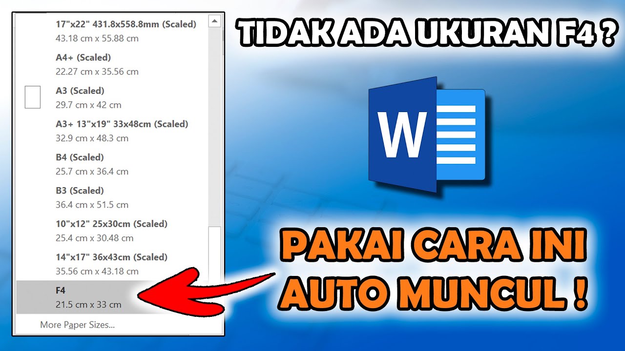 Terungkap Cara Mengubah Ukuran Kertas F4 pada Microsoft Word 2013 dalam 3 Langkah Mudah Terungkap Cara Mengubah Ukuran Kertas F4 pada Microsoft Word 2013 dalam 3 Langkah Mudah