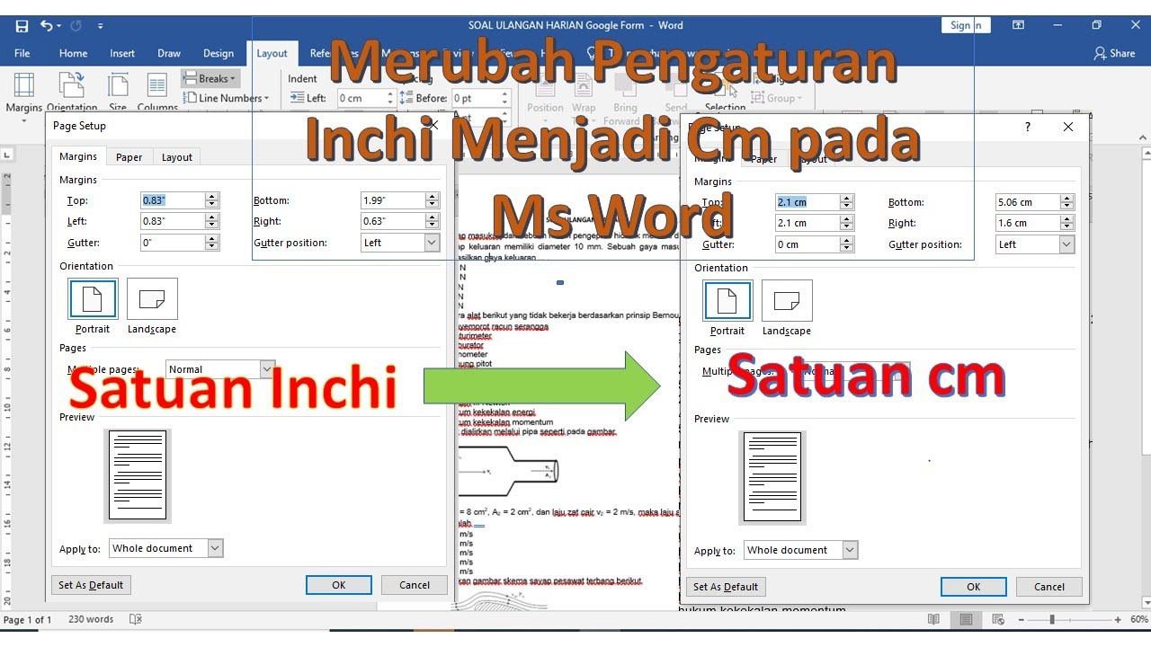 Ternyata Begini Cara Mengubah Ukuran Kertas ke cm di Word yang Jarang Diketahui Ternyata Begini Cara Mengubah Ukuran Kertas ke cm di Word yang Jarang Diketahui